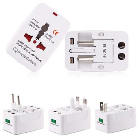 Universal EU UK AU to US USA AC Travel Power Plug Charger Adapter Conversion Adaptor