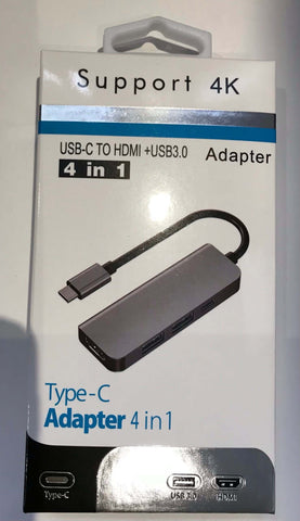 Type C To HDMI+ USB 3.0 Hub